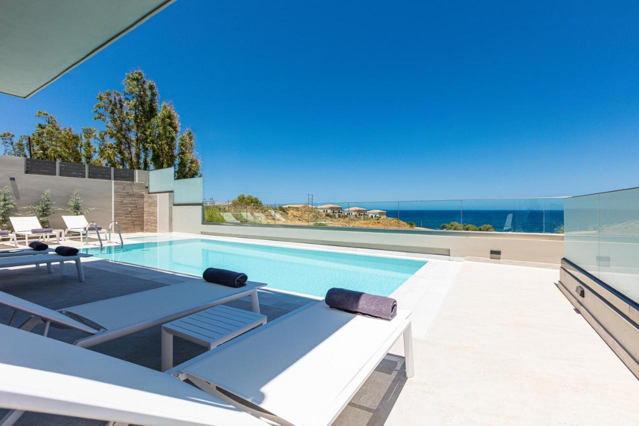 Lagoon Seaside Villa, Sumptuous Retreat,By Thinkvilla Panormos  ภายนอก รูปภาพ