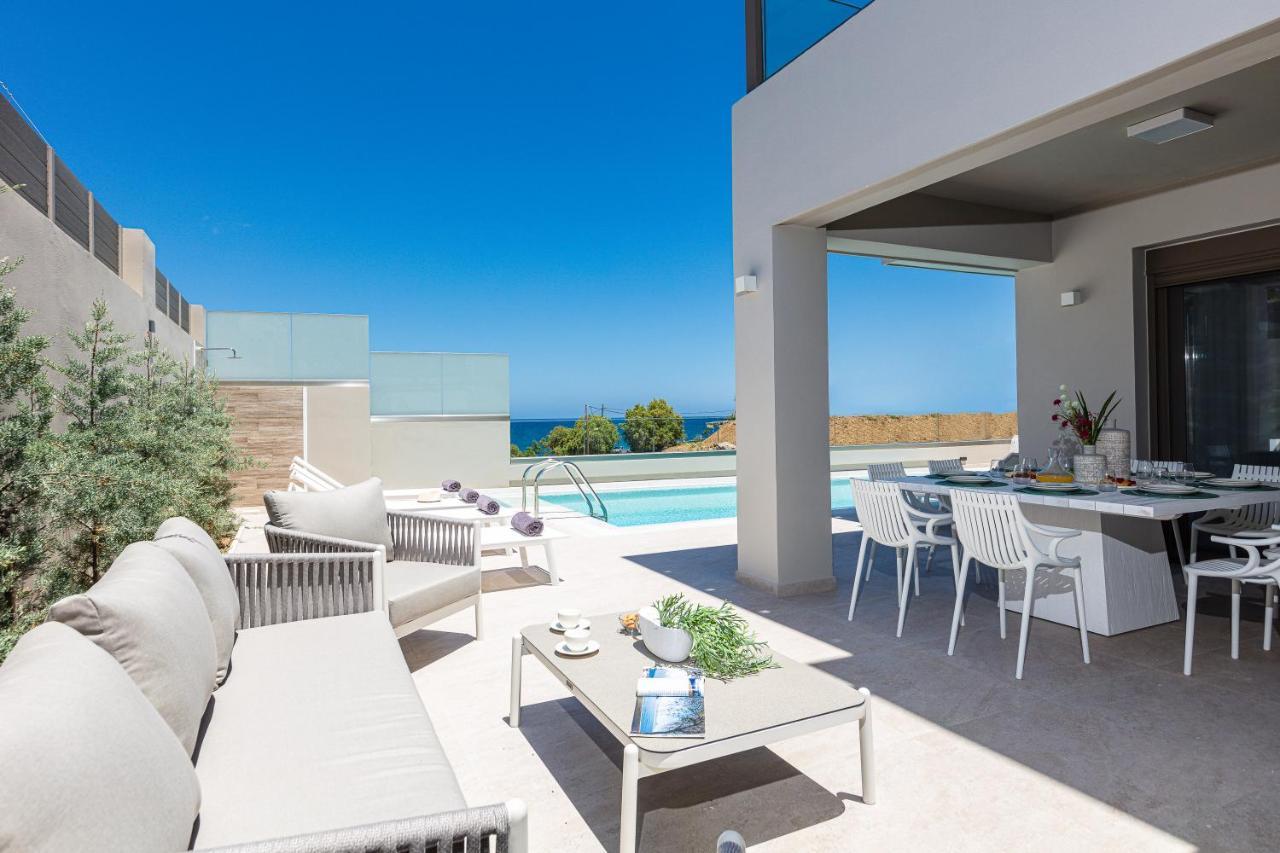 Lagoon Seaside Villa, Sumptuous Retreat,By Thinkvilla Panormos  ภายนอก รูปภาพ