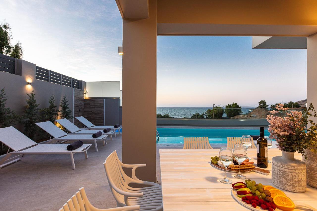Lagoon Seaside Villa, Sumptuous Retreat,By Thinkvilla Panormos  ภายนอก รูปภาพ