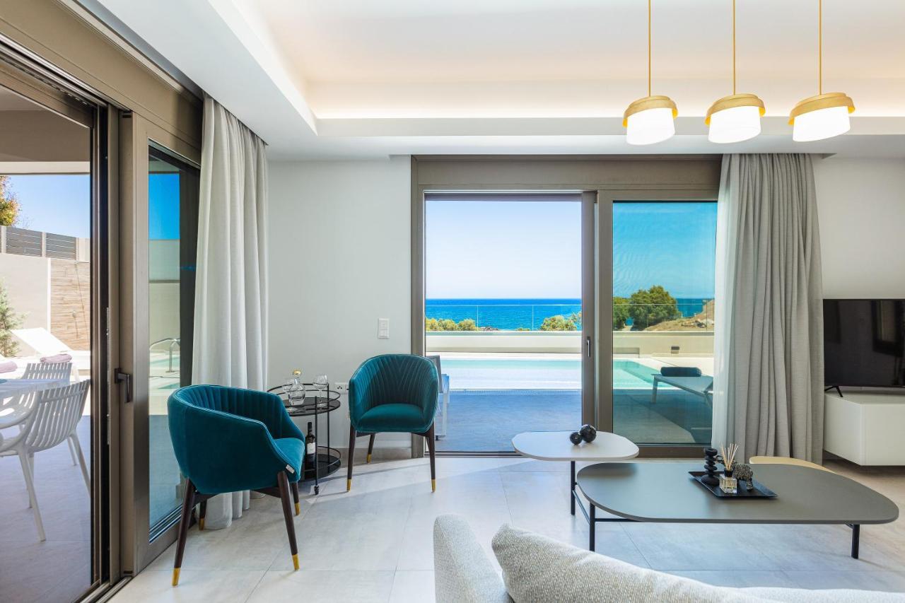 Lagoon Seaside Villa, Sumptuous Retreat,By Thinkvilla Panormos  ภายนอก รูปภาพ